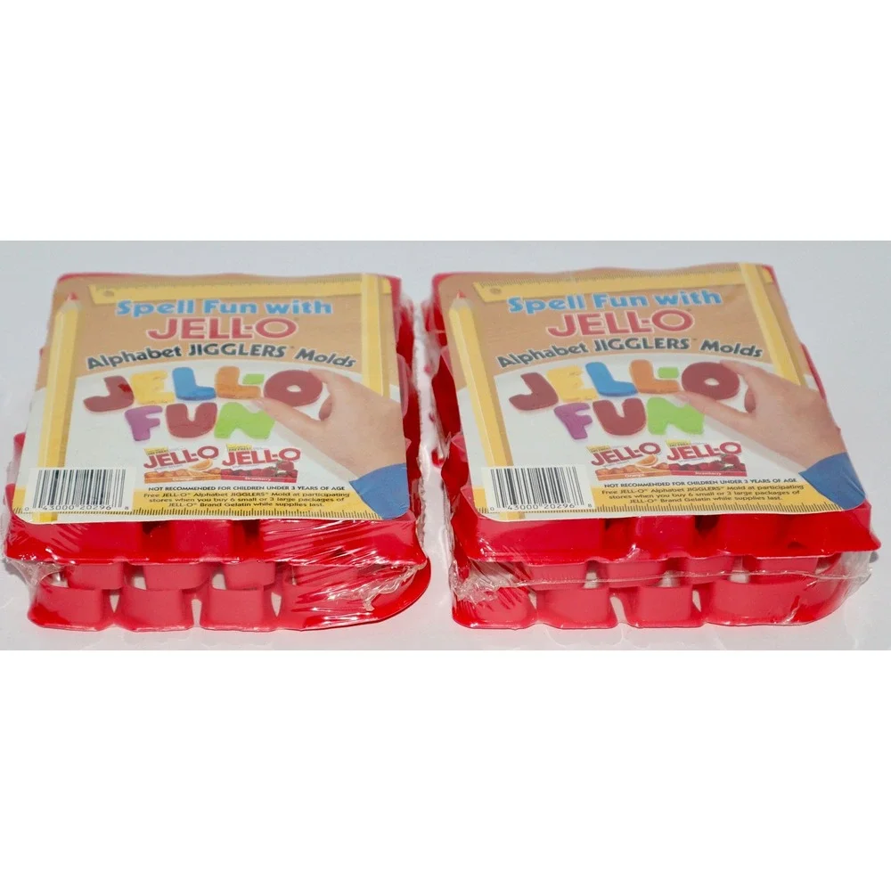 Jell-O jell alphabet